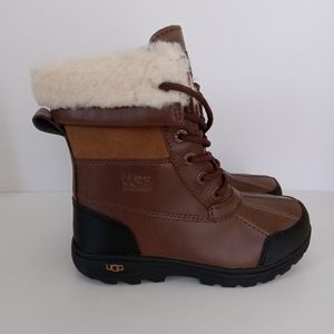 UGG Brown and Black Kids Boots